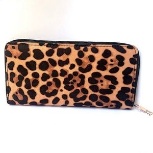 SALE! ❤️ Leopard print zipper cute fashion wallet summer animal print wallet